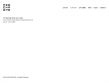 Tablet Screenshot of neochromegallery.com
